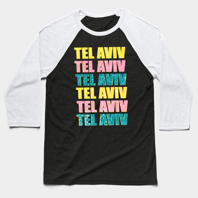 Tel Aviv Baseball T-Shirt by Mila46